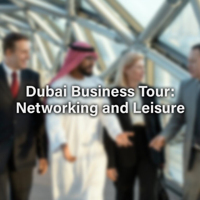 Dubai Business Tour: Networking and Leisure