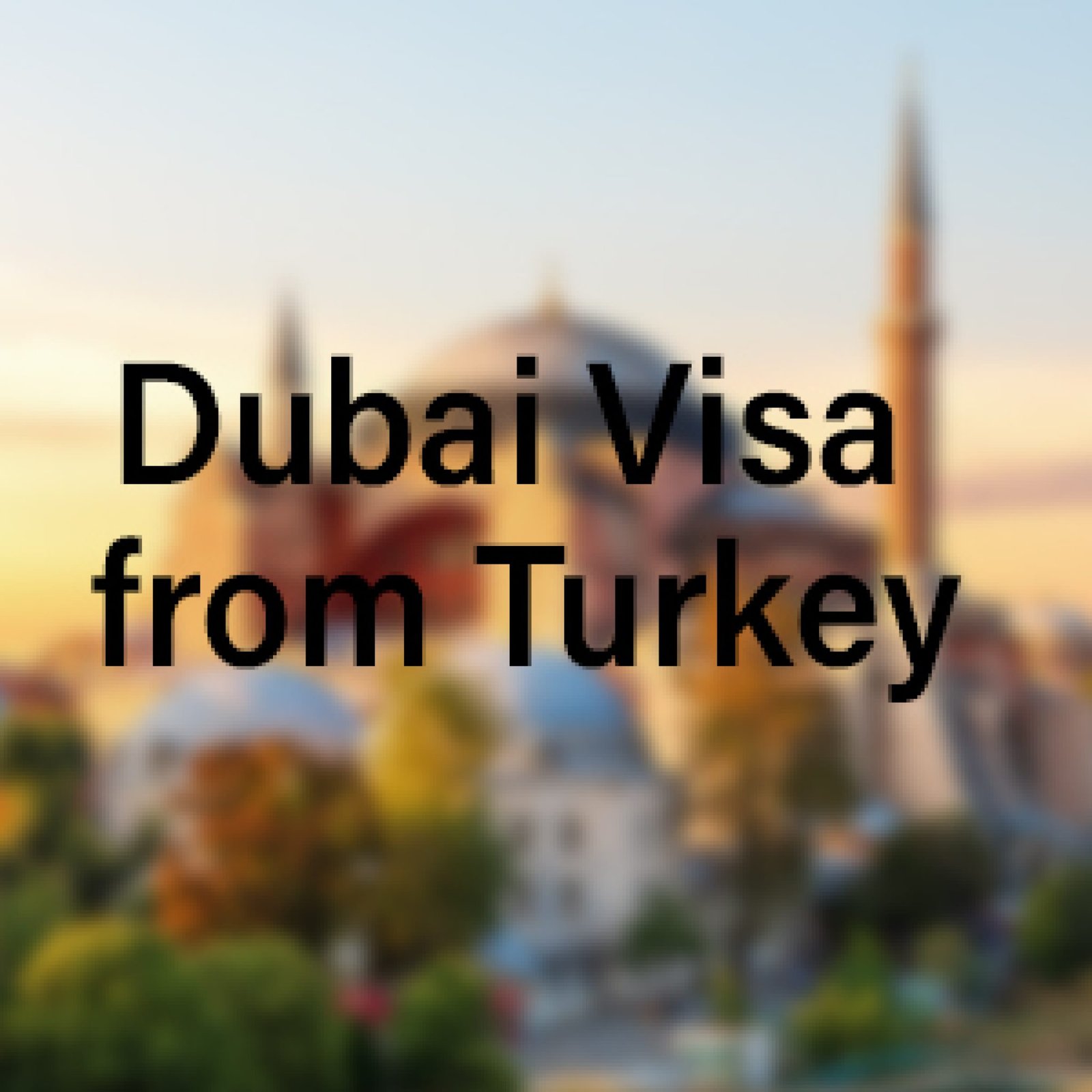 Dubai Visum Fur Turken Kosten