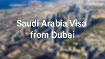 Saudi Arabia Visa from Dubai